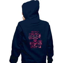 Load image into Gallery viewer, Daily_Deal_Shirts Zippered Hoodies, Unisex / Small / Navy Kodama.Exe
