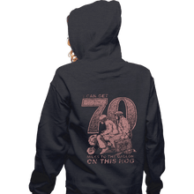 Load image into Gallery viewer, Secret_Shirts Zippered Hoodies, Unisex / Small / Dark Heather The Hog
