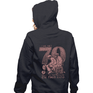 Secret_Shirts Zippered Hoodies, Unisex / Small / Dark Heather The Hog