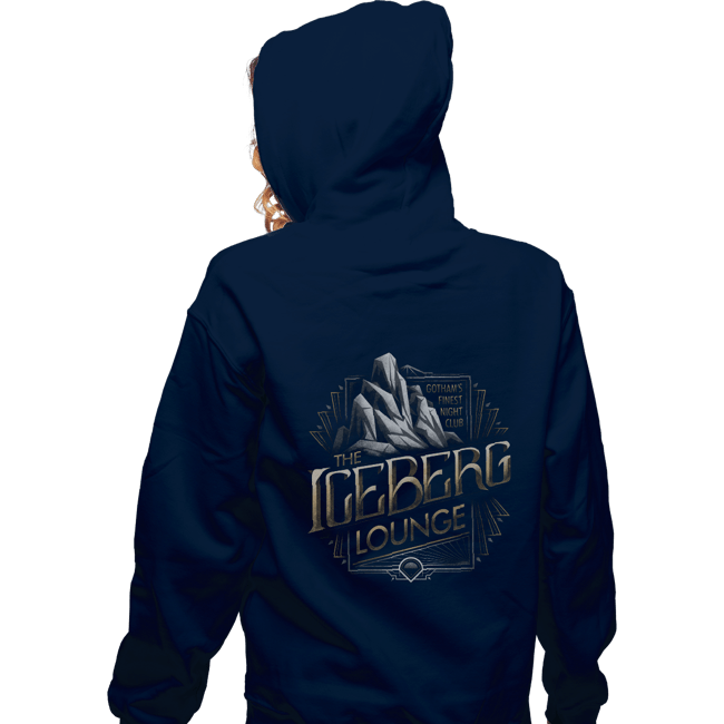 Shirts Zippered Hoodies, Unisex / Small / Navy The Iceberg Lounge