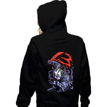 Load image into Gallery viewer, Secret_Shirts Zippered Hoodies, Unisex / Small / Black Bloody 13th
