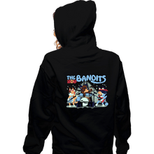 Load image into Gallery viewer, Daily_Deal_Shirts Zippered Hoodies, Unisex / Small / Black The Bandits
