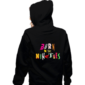 Daily_Deal_Shirts Zippered Hoodies, Unisex / Small / Black Born 90s