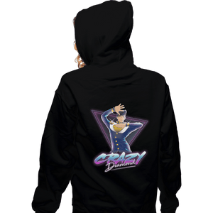 Shirts Pullover Hoodies, Unisex / Small / Black Crazy Diamond - Josuke