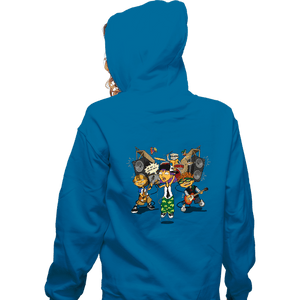 Daily_Deal_Shirts Zippered Hoodies, Unisex / Small / Royal Blue Sk8r Kidz