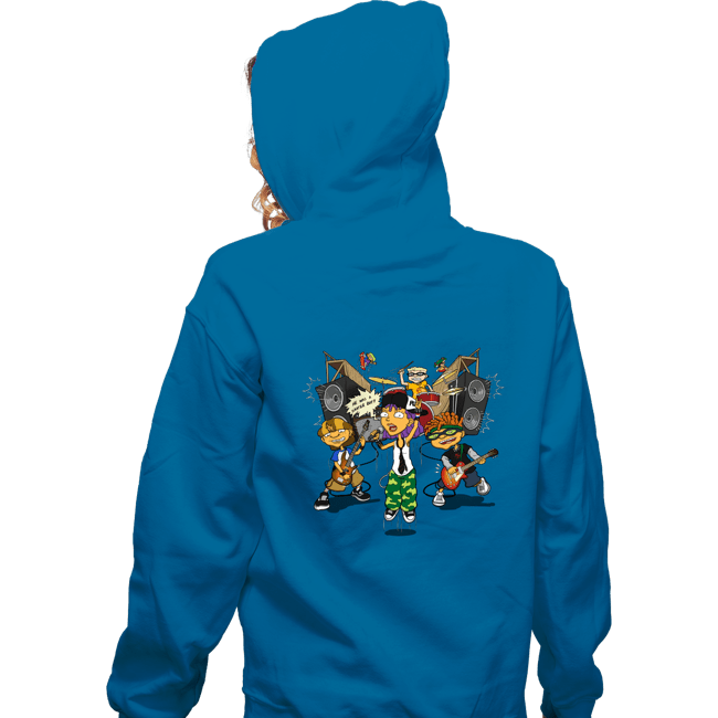 Daily_Deal_Shirts Zippered Hoodies, Unisex / Small / Royal Blue Sk8r Kidz