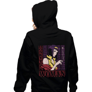 Shirts Zippered Hoodies, Unisex / Small / Black Honky Tonk Woman