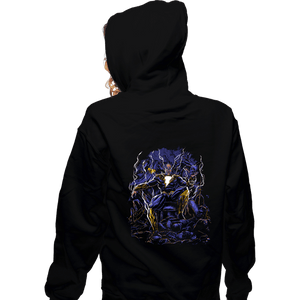 Daily_Deal_Shirts Zippered Hoodies, Unisex / Small / Black Hail To The King Adam