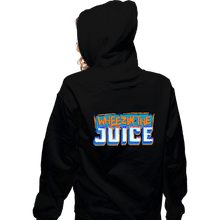 Load image into Gallery viewer, Shirts Zippered Hoodies, Unisex / Small / Black Wheeze The Juice
