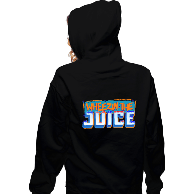 Shirts Zippered Hoodies, Unisex / Small / Black Wheeze The Juice