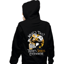 Load image into Gallery viewer, Daily_Deal_Shirts Zippered Hoodies, Unisex / Small / Black Spirits Everywhere
