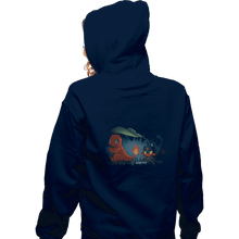 Load image into Gallery viewer, Shirts Zippered Hoodies, Unisex / Small / Navy Stay Close To Me
