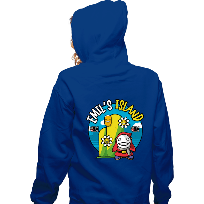 Shirts Zippered Hoodies, Unisex / Small / Royal Blue Emil Island
