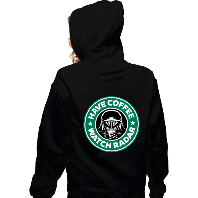 Secret_Shirts Zippered Hoodies, Unisex / Small / Black Have Coffee - Watch Radar