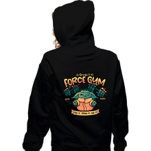 Load image into Gallery viewer, Daily_Deal_Shirts Zippered Hoodies, Unisex / Small / Black Grogu Force Gym
