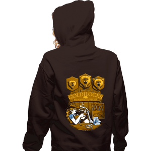 Secret_Shirts Zippered Hoodies, Unisex / Small / Dark Chocolate Goldilocks