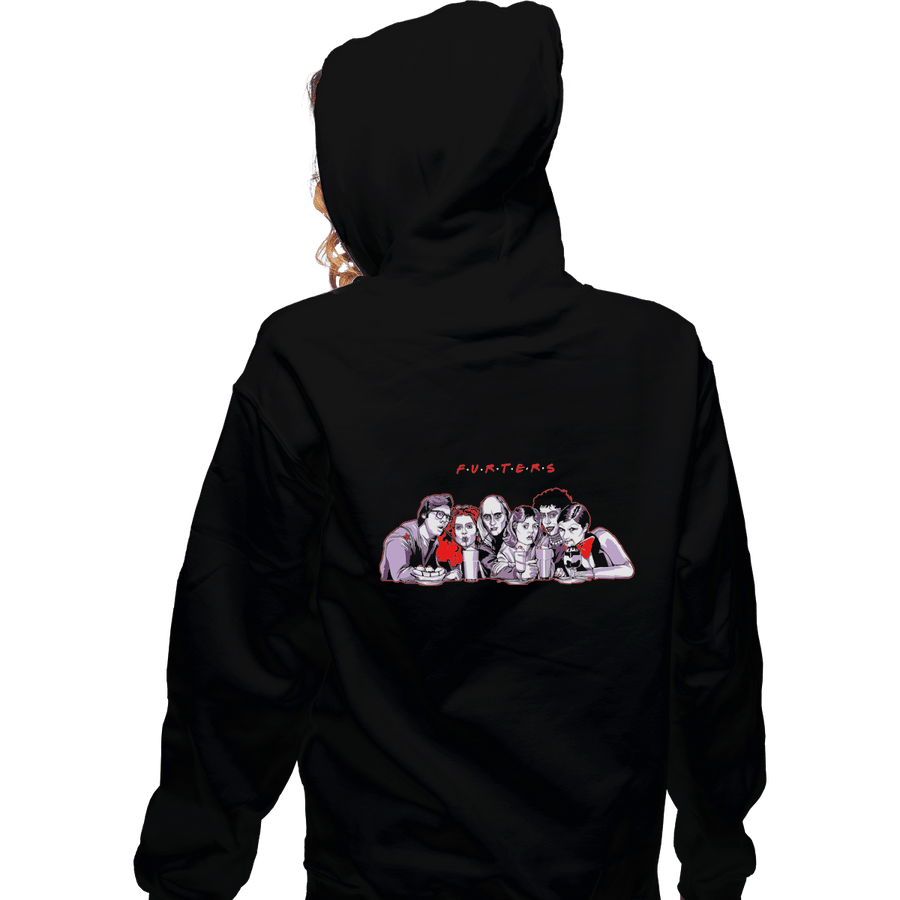 Shirts Zippered Hoodies, Unisex / Small / Black The One Where Brad And Janet Get A Flat