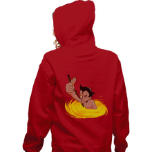 Load image into Gallery viewer, Shirts Zippered Hoodies, Unisex / Small / Red Terminator Boy
