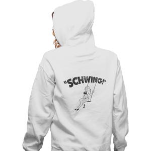 Shirts Zippered Hoodies, Unisex / Small / White Schwing