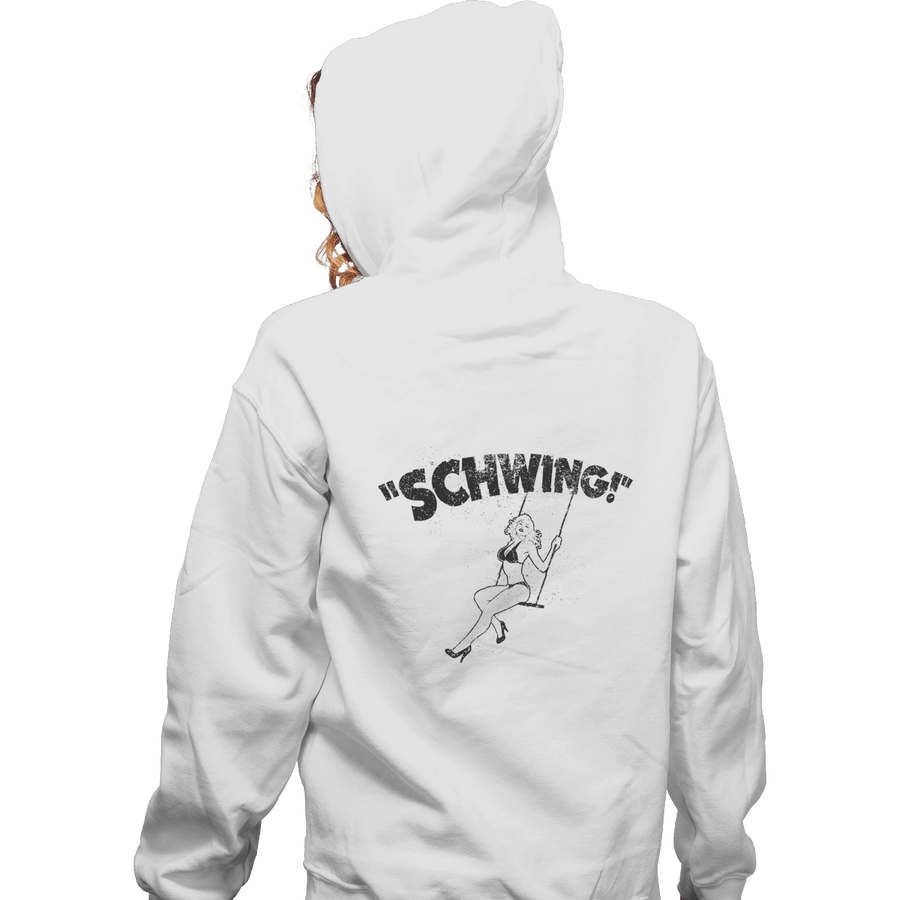 Shirts Zippered Hoodies, Unisex / Small / White Schwing