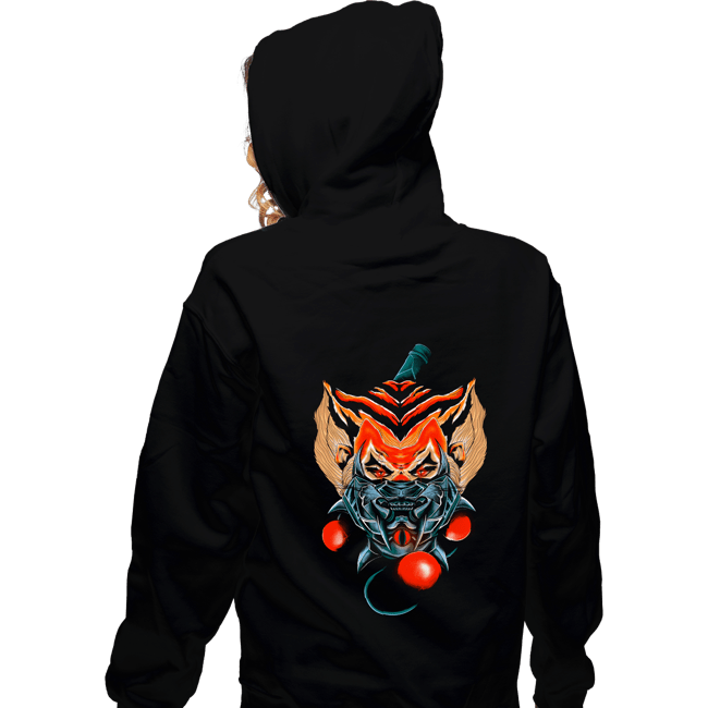 Shirts Zippered Hoodies, Unisex / Small / Black Tygra Ninja