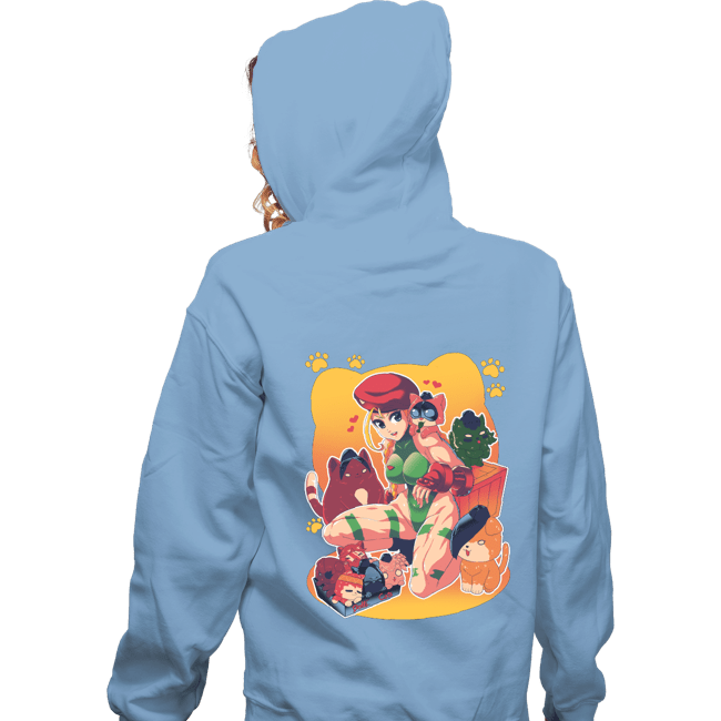 Shirts Zippered Hoodies, Unisex / Small / Royal Blue Kittens For Sale