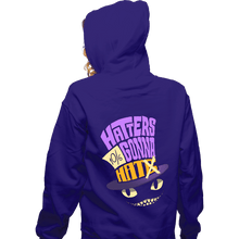 Load image into Gallery viewer, Shirts Zippered Hoodies, Unisex / Small / Violet Hatters Gonna Hat
