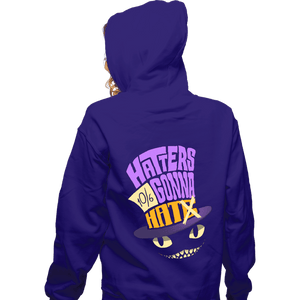 Shirts Zippered Hoodies, Unisex / Small / Violet Hatters Gonna Hat