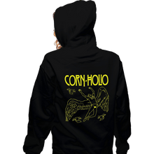 Load image into Gallery viewer, Shirts Pullover Hoodies, Unisex / Small / Black Corn Holio
