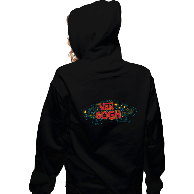 Daily_Deal_Shirts Zippered Hoodies, Unisex / Small / Black Skate Night
