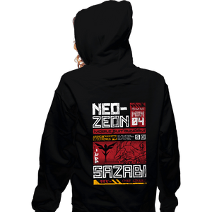 Daily_Deal_Shirts Zippered Hoodies, Unisex / Small / Black Sazabi Data