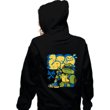 Load image into Gallery viewer, Daily_Deal_Shirts Zippered Hoodies, Unisex / Small / Black Leo Bomb
