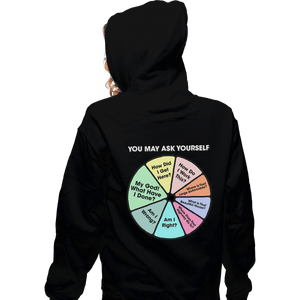 Shirts Pullover Hoodies, Unisex / Small / Black Once In A Lifetime Pie Chart