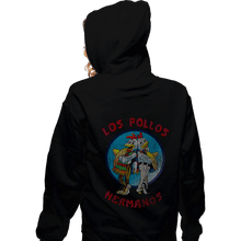 Load image into Gallery viewer, Shirts Zippered Hoodies, Unisex / Small / Black Los Pollos Hermanos
