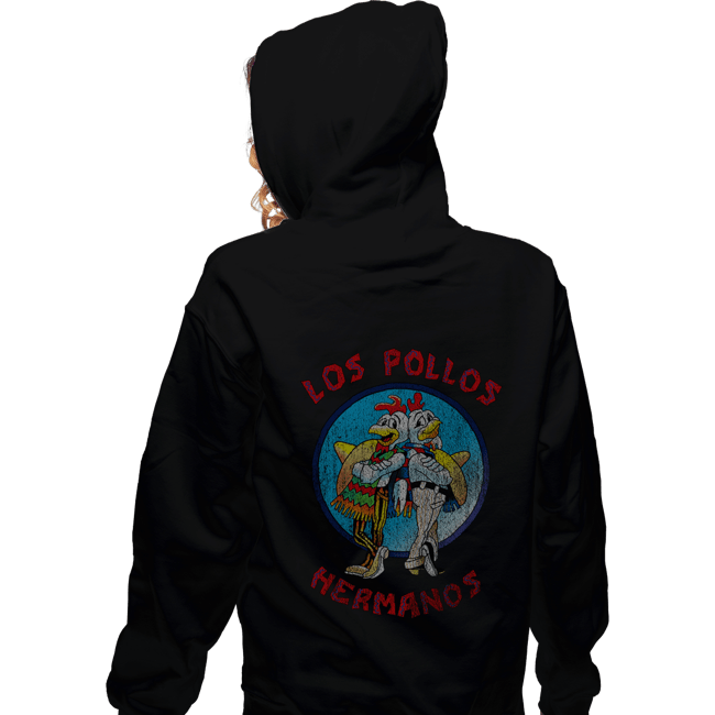 Shirts Zippered Hoodies, Unisex / Small / Black Los Pollos Hermanos