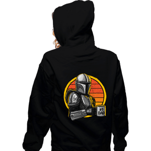 Secret_Shirts Zippered Hoodies, Unisex / Small / Black Best Mando Dad
