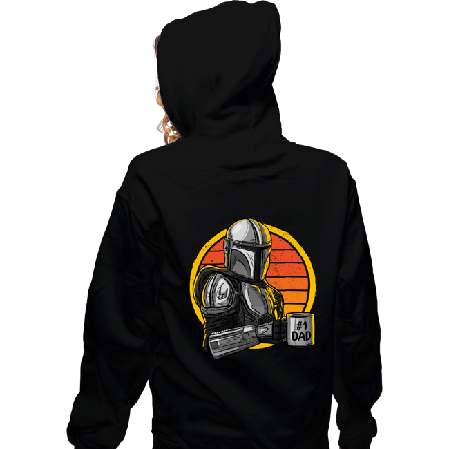 Secret_Shirts Zippered Hoodies, Unisex / Small / Black Best Mando Dad