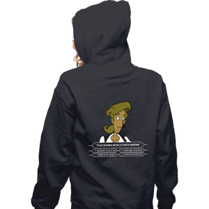 Secret_Shirts Zippered Hoodies, Unisex / Small / Dark Heather Who Wants To Be A Pirate