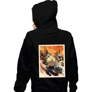 Shirts Zippered Hoodies, Unisex / Small / Black VII Poster