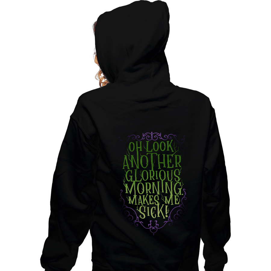 Shirts Zippered Hoodies, Unisex / Small / Black Another Glorious Morning