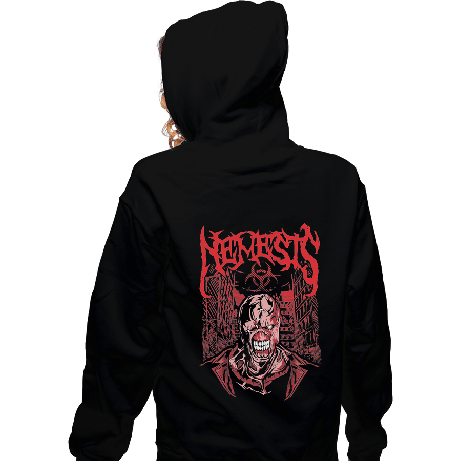 Shirts Zippered Hoodies, Unisex / Small / Black The Nemesis