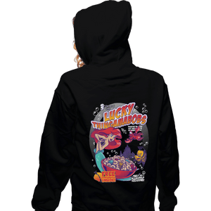 Shirts Zippered Hoodies, Unisex / Small / Black Lucky Thingamabobs