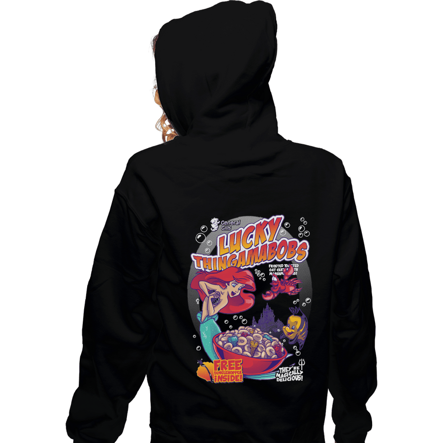 Shirts Zippered Hoodies, Unisex / Small / Black Lucky Thingamabobs