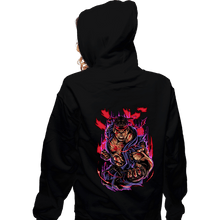 Load image into Gallery viewer, Daily_Deal_Shirts Zippered Hoodies, Unisex / Small / Black Evil Ryu Fighter
