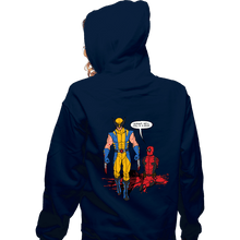 Load image into Gallery viewer, Shirts Zippered Hoodies, Unisex / Small / Navy Call It A Draw
