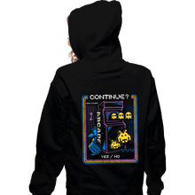 Load image into Gallery viewer, Shirts Zippered Hoodies, Unisex / Small / Black Retro Arcade
