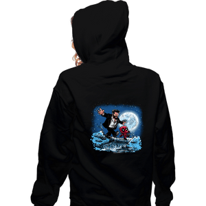 Daily_Deal_Shirts Zippered Hoodies, Unisex / Small / Black Wade And Logan