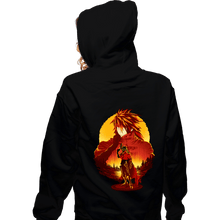 Load image into Gallery viewer, Daily_Deal_Shirts Zippered Hoodies, Unisex / Small / Black Cerberus Keeper
