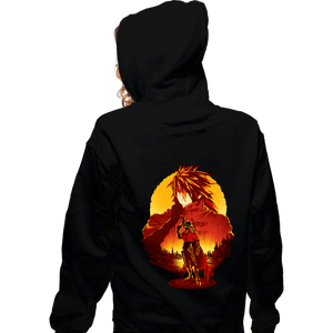 Daily_Deal_Shirts Zippered Hoodies, Unisex / Small / Black Cerberus Keeper