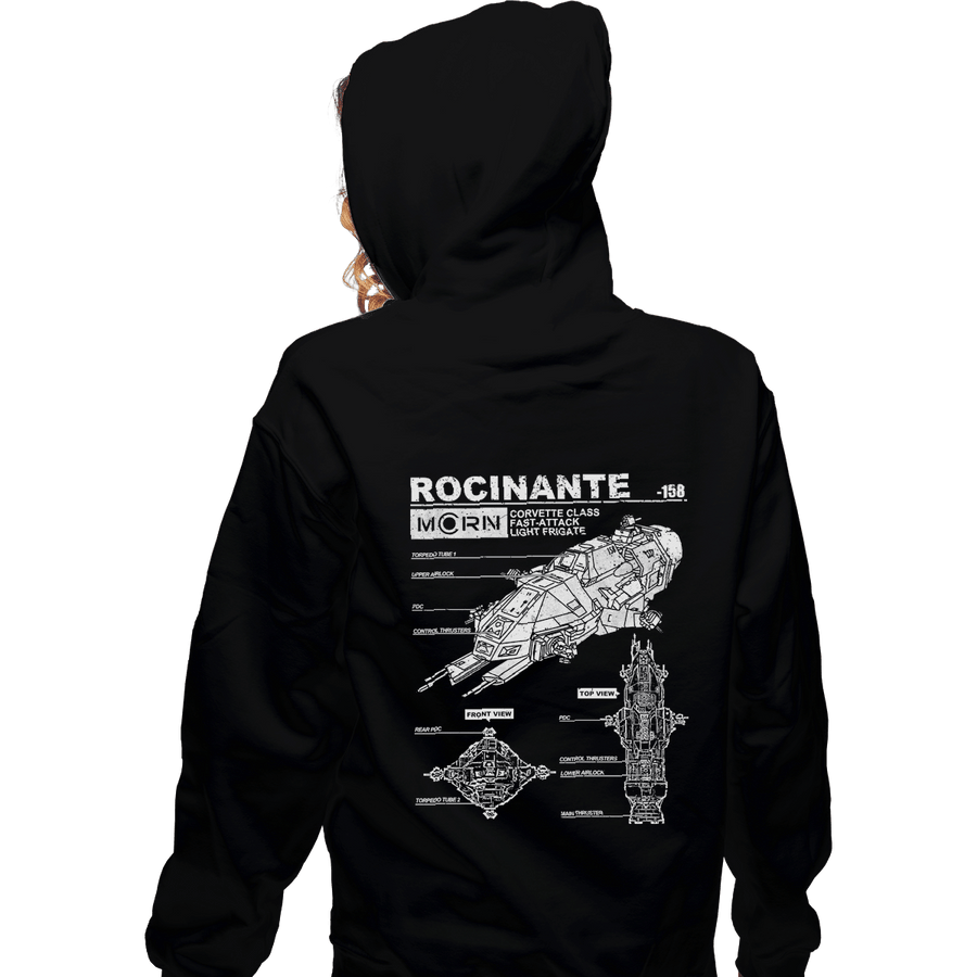 Shirts Pullover Hoodies, Unisex / Small / Black Rocinante Specs